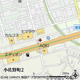 ソフトバンク各務原インター店周辺の地図