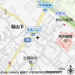 神奈川県秦野市堀山下764-6周辺の地図