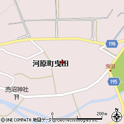鳥取県鳥取市河原町曳田220周辺の地図