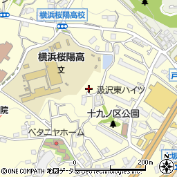 神奈川県横浜市戸塚区汲沢町1096周辺の地図