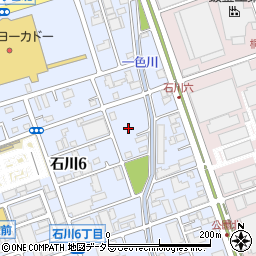 神奈川県藤沢市石川6丁目13周辺の地図