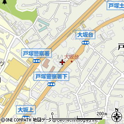 神奈川県横浜市戸塚区戸塚町3153-1-B周辺の地図