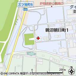 仙石研磨周辺の地図