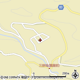 長野県下伊那郡泰阜村2383周辺の地図