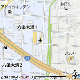 いすゞ自動車東海株式会社　岐阜パーツセンター周辺の地図