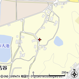 鳥取県米子市吉谷周辺の地図