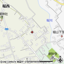神奈川県秦野市堀西1170周辺の地図