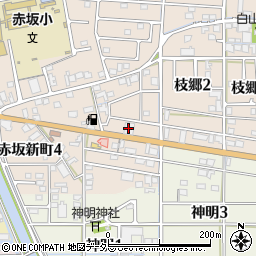 大垣西濃信用金庫赤坂支店周辺の地図