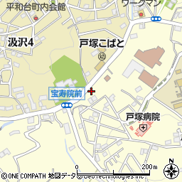 神奈川県横浜市戸塚区汲沢町1000-56周辺の地図