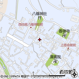 神奈川県秦野市西田原48周辺の地図