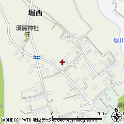神奈川県秦野市堀西1208周辺の地図