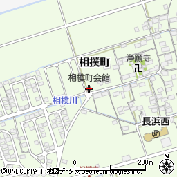相撲町会館周辺の地図