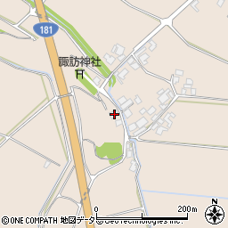 鳥取県米子市諏訪624周辺の地図