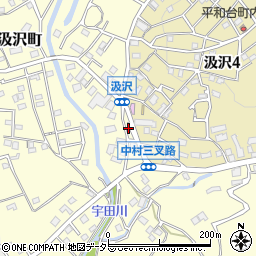 神奈川県横浜市戸塚区汲沢町726周辺の地図