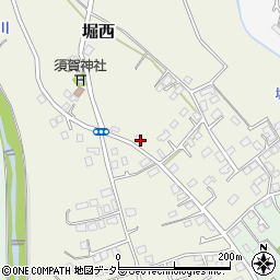 神奈川県秦野市堀西1210周辺の地図