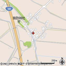 鳥取県米子市諏訪625-2周辺の地図