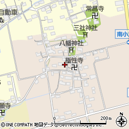 滋賀県長浜市南小足町135周辺の地図