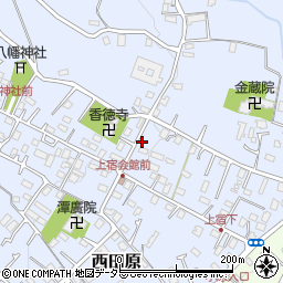 神奈川県秦野市西田原321周辺の地図