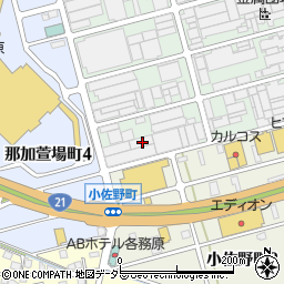岐阜県各務原市金属団地105周辺の地図