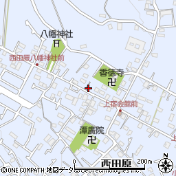 神奈川県秦野市西田原376周辺の地図