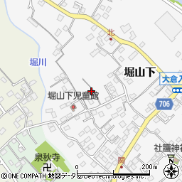 神奈川県秦野市堀山下841-7周辺の地図