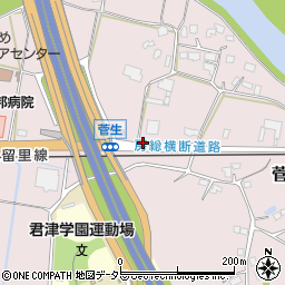 清川農協入口周辺の地図