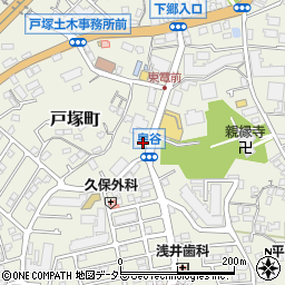 神奈川県横浜市戸塚区戸塚町2951-5周辺の地図
