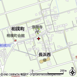 滋賀県長浜市相撲町639周辺の地図