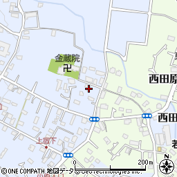 神奈川県秦野市西田原342周辺の地図