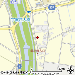 島根県安来市清井町358周辺の地図