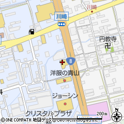 京滋マツダ長浜店周辺の地図