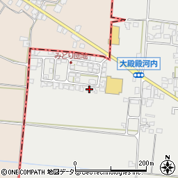 鳥取県西伯郡伯耆町大殿707周辺の地図
