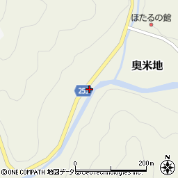 兵庫県養父市奥米地79周辺の地図