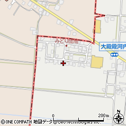 鳥取県西伯郡伯耆町大殿707-64周辺の地図