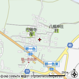 滋賀県米原市野一色315周辺の地図