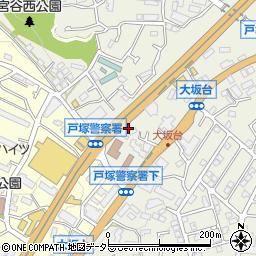 神奈川県横浜市戸塚区戸塚町3156-82周辺の地図