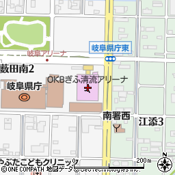 岐阜県環境推進協会周辺の地図