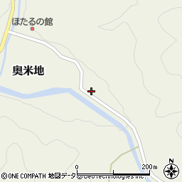 兵庫県養父市奥米地999周辺の地図