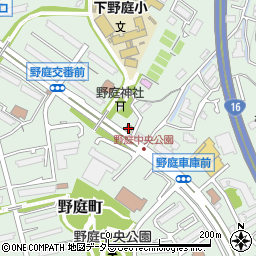 ファミリーマート横浜野庭店周辺の地図