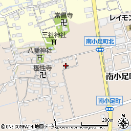 滋賀県長浜市南小足町663周辺の地図