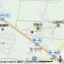 滋賀県米原市野一色343周辺の地図