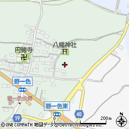 滋賀県米原市野一色278周辺の地図