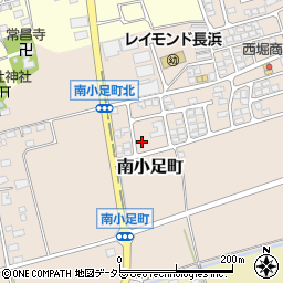 滋賀県長浜市南小足町周辺の地図