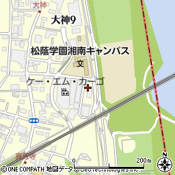 湘南サッシ株式会社周辺の地図