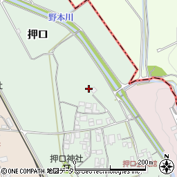 鳥取県西伯郡伯耆町押口183周辺の地図