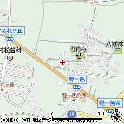 滋賀県米原市野一色344周辺の地図