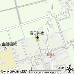 滋賀県長浜市石田町1200周辺の地図