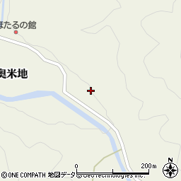 兵庫県養父市奥米地985周辺の地図