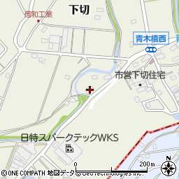 岐阜県可児市下切1741周辺の地図