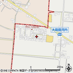 鳥取県西伯郡伯耆町大殿707-48周辺の地図